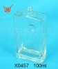 transparent empty glass bottle for perfume packaging