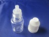 transparent  eye dropper bottle red cap