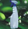 transparent plastic bottle, cleanning bottle