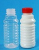 transparent plastic bottles