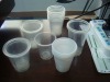 transparent plastic disposable cup