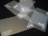 transparent pvc card