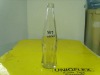 transparent soda bottle