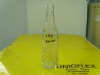 transparent soda bottle