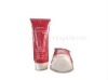 triangle plastic cosmetic tube