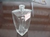 trigone shape glass aroma bottle