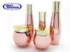 vacuum metalizing plastic pink cosmetic packaging kit