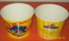 various sizes flexo printed take away chicken buckets