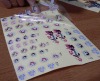 various transparent film sticker