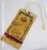 vintage hang tag