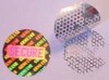 void holographic labels and sticker