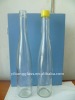 walnut oil transparent glass bottle