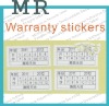 warranty void security label,paper warranty stiker for electronics,customized security sticker printing