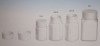 white HDPE bottles