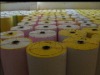 white and color fluorescence adhesive label material