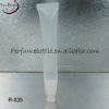 white clear soft plastic tube