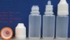 white color or translucent eye drop bottle