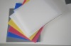 white corrugated plastic sheet