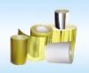 white glossy PVC self-adhesive film