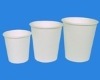 white paper cups