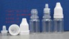 white plastic eye drop bottle