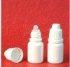 white plastic eye drop bottle