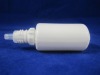 white plastic oval dropper bottle