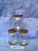 wholesale bottle glass for jam jars and lids or tap