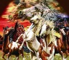 whosale lifelike high definition 3d postcards of horse