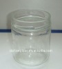 wide-mouth glass pickle jars