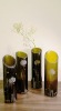 wine bottle glass vase for flowers