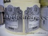 wine bottle label/sticker pritning