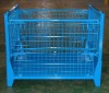 wire mesh foldable metal iron pallet