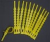 yellow plastic bag closures